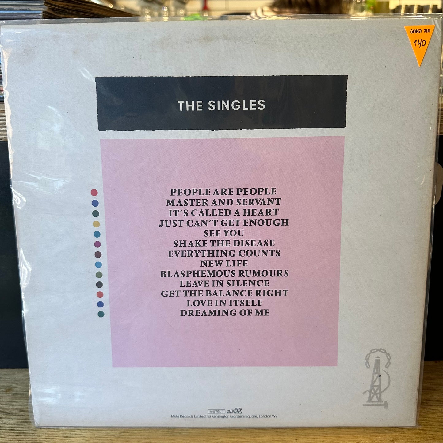 depeche mode - the singles 81-85