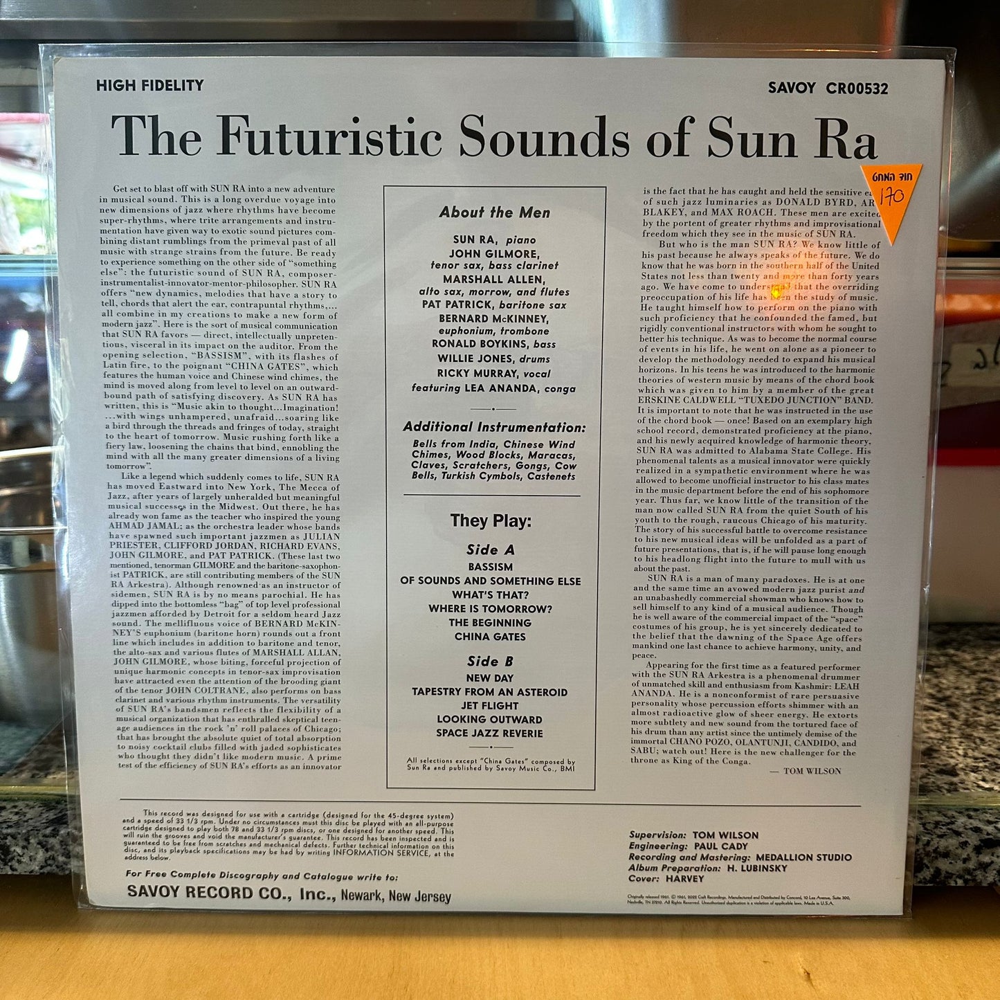 Sun Ra – The Futuristic Sounds Of Sun Ra