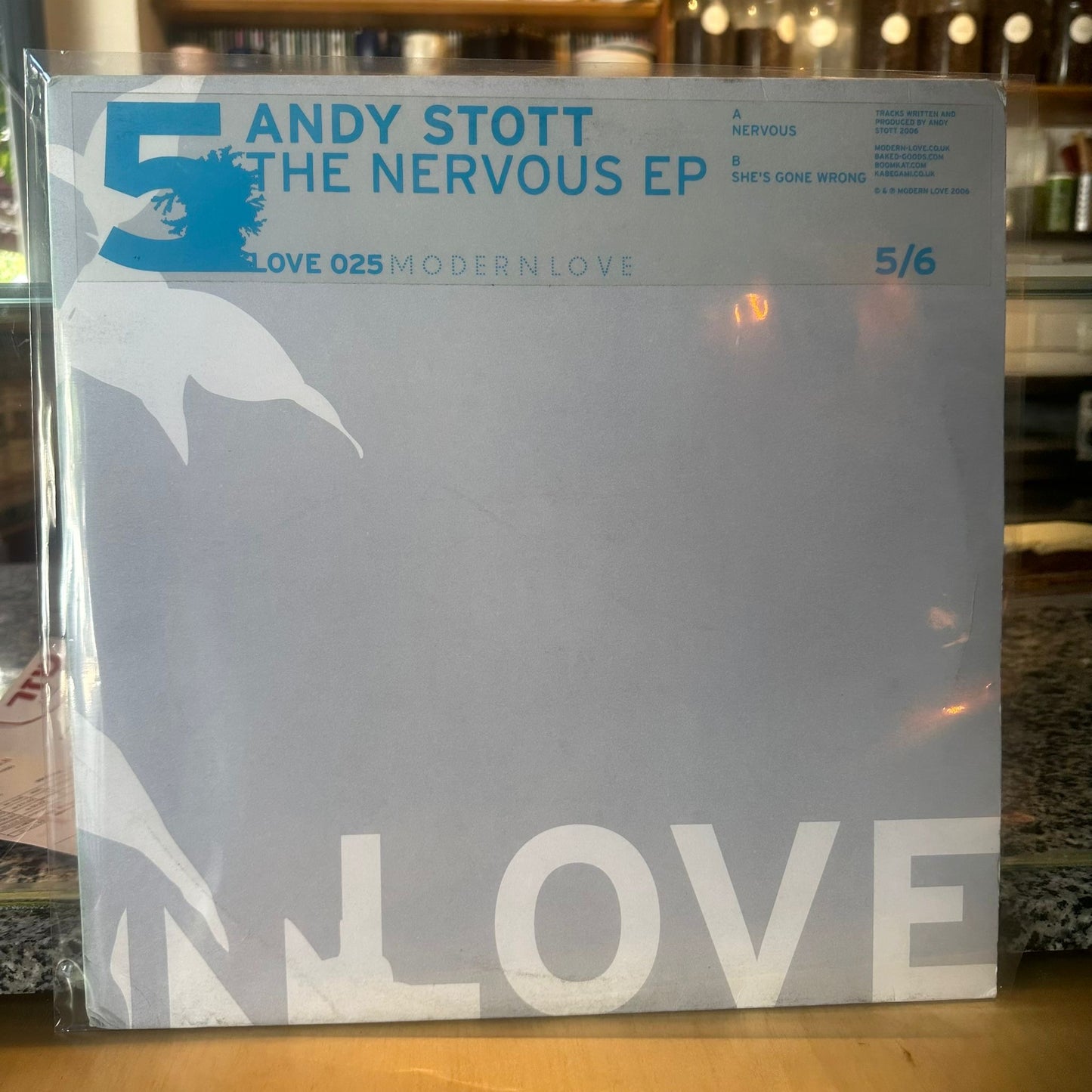 Andy Stott - The Nervous EP