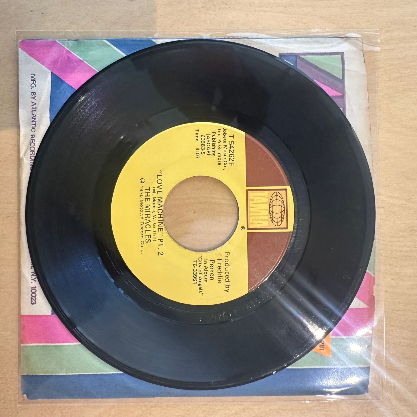 The Miracles — Love Machine 7"