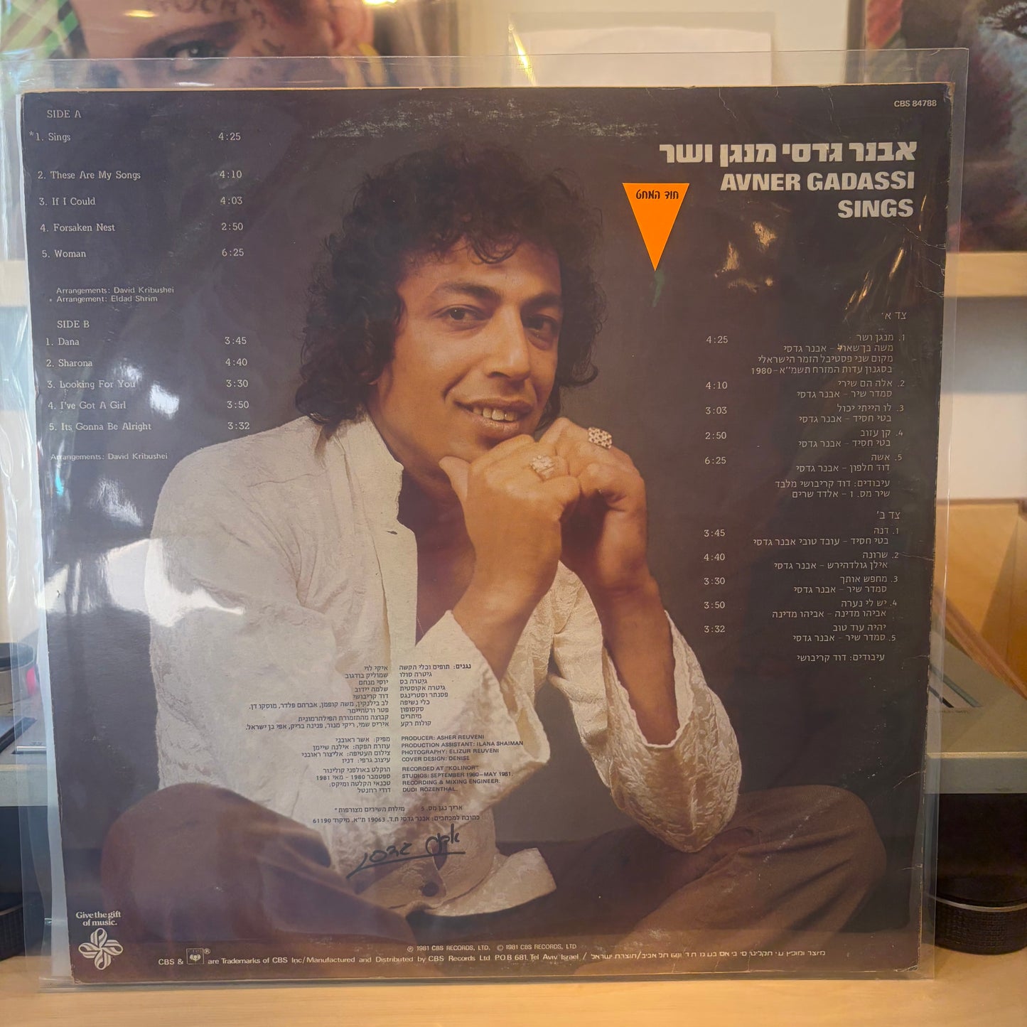 אבנר גדסי - מנגן ושר