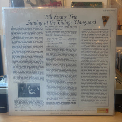 Bill Evans Trio Featuring Scott La Faro - Sunday At The Village Vanguard