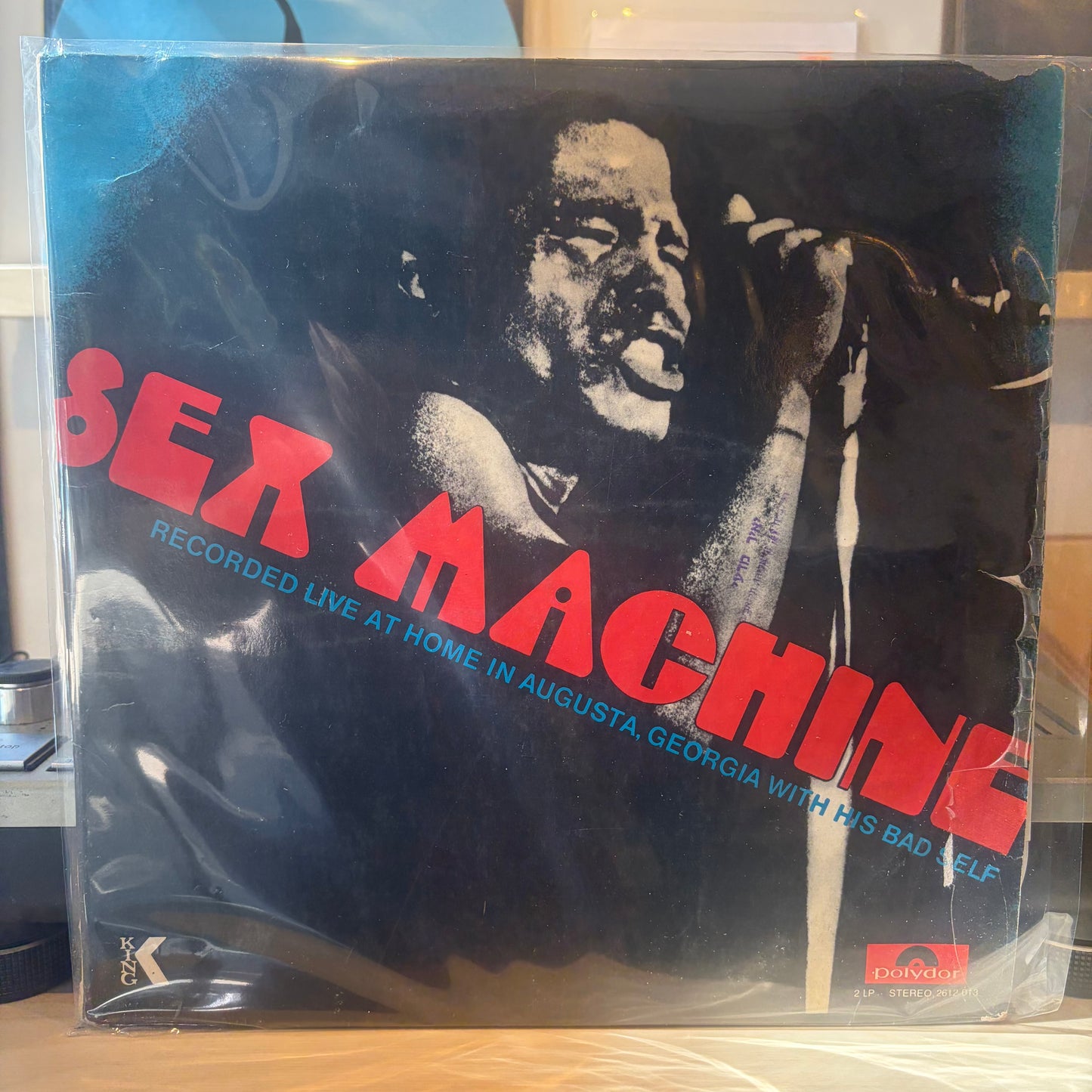 James Brown - Sex Machine Recorded Live At Home In Augusta Georgia With His Bad Self