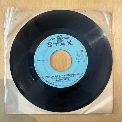 Albert King — Cold Feet / You Sure Drive A Hard Bargain 7"