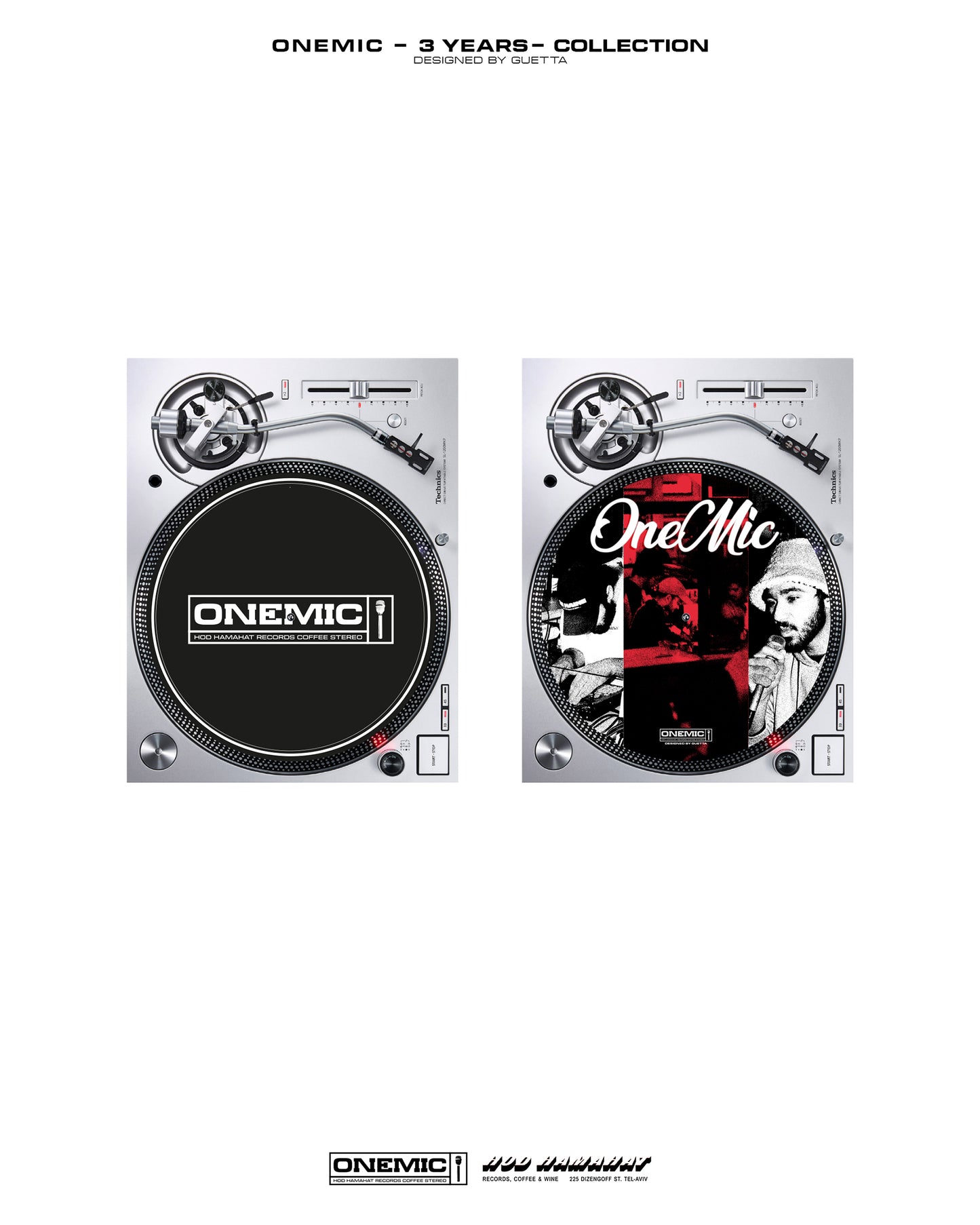 Onemic Slipmat (designed by Guetta)