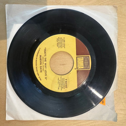 Marvin Gaye — That's The Way Love Is 7"