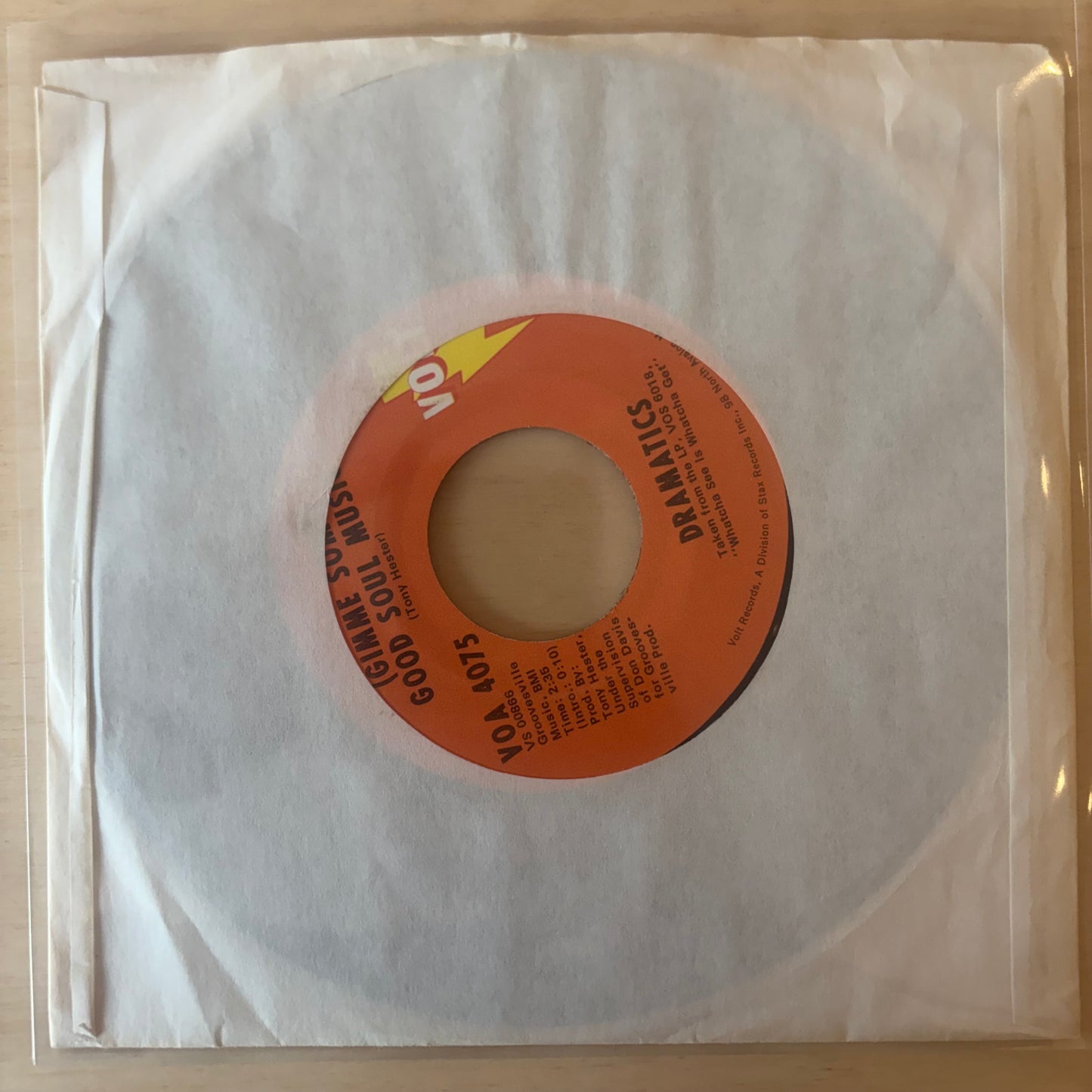 The Dramatics - In The Rain / Good Soul Music 7