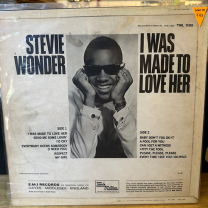 stevie wonder - i was made to love her
