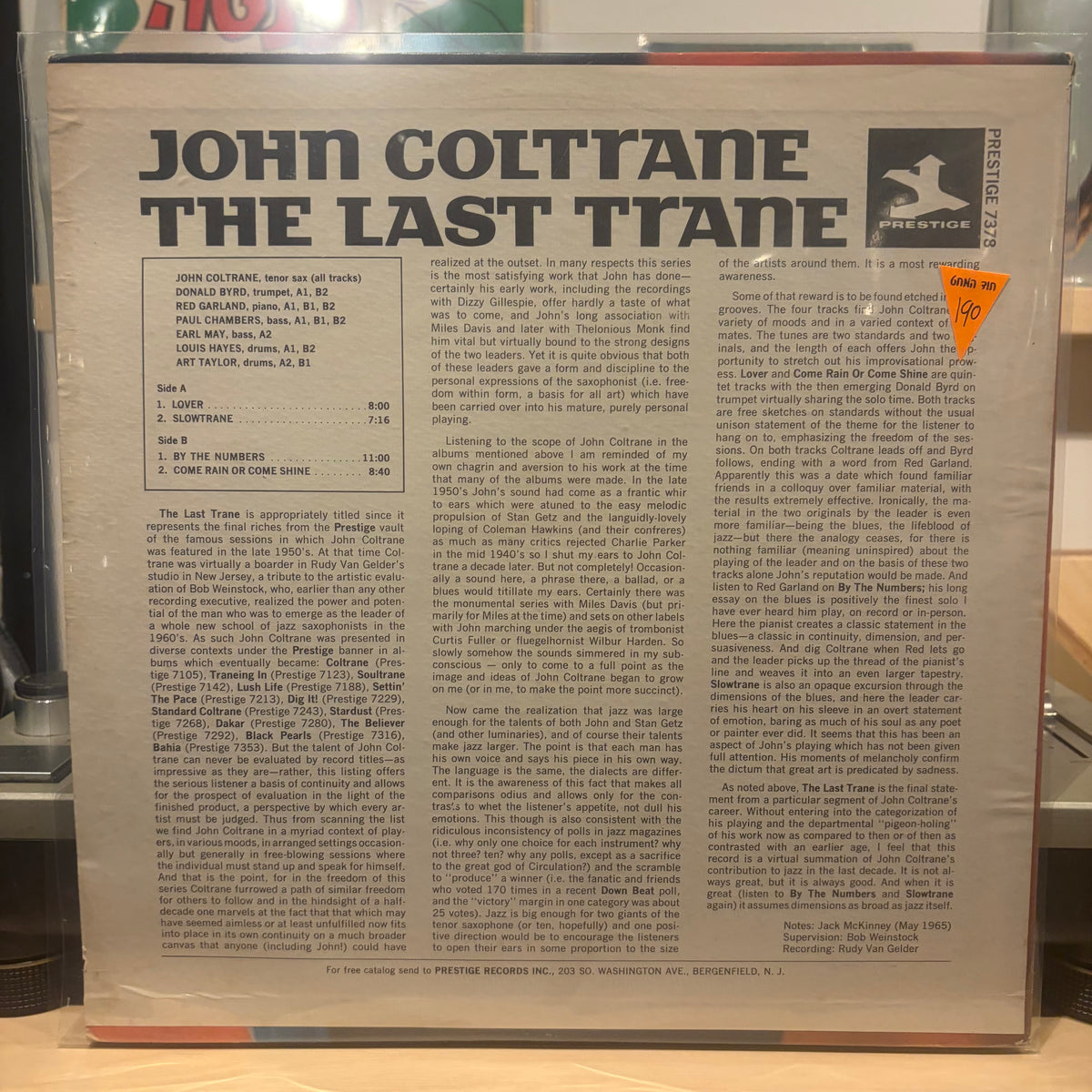 John Coltrane - Last Trane