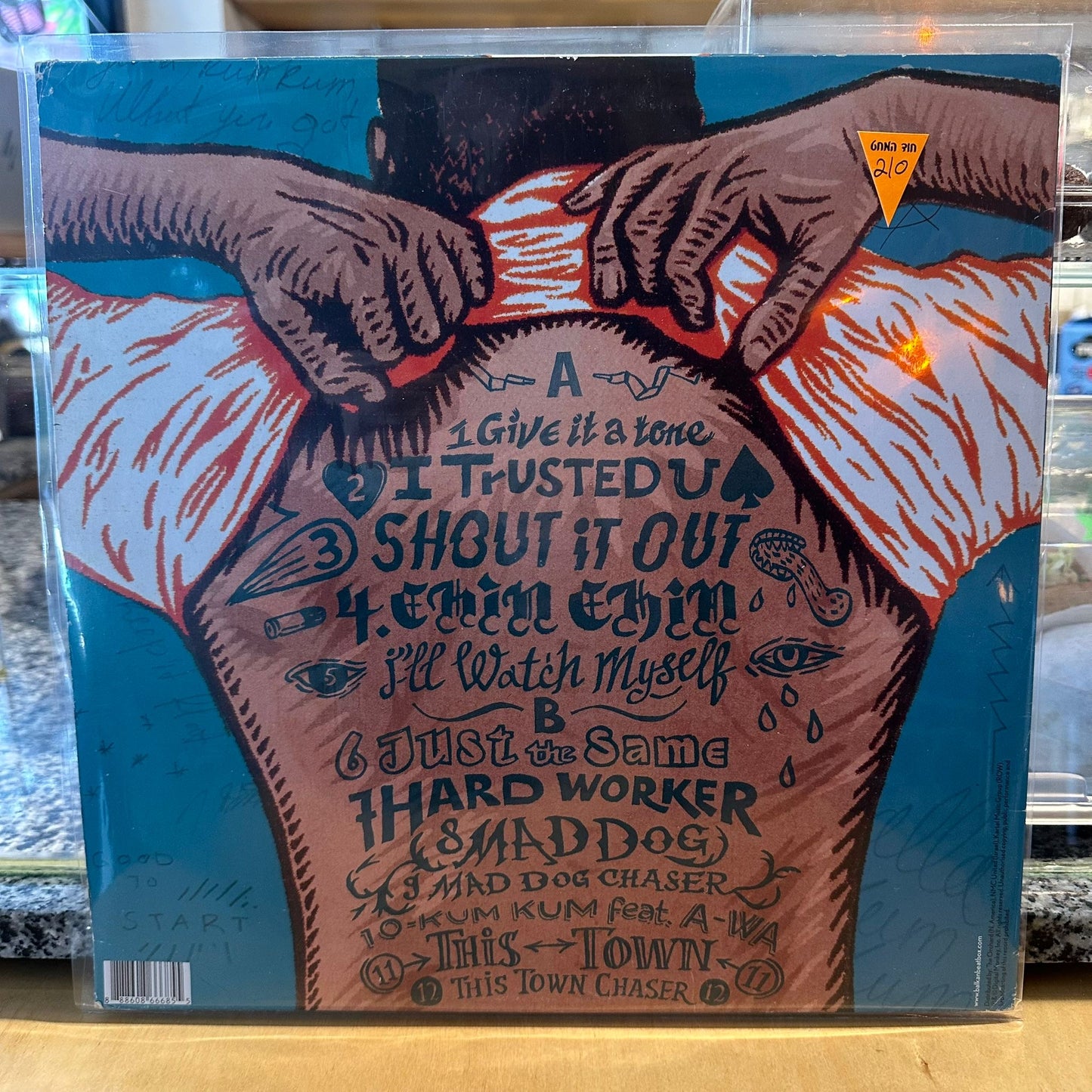 Balkan Beat Box – Shout It Out (orange lp) - חתום
