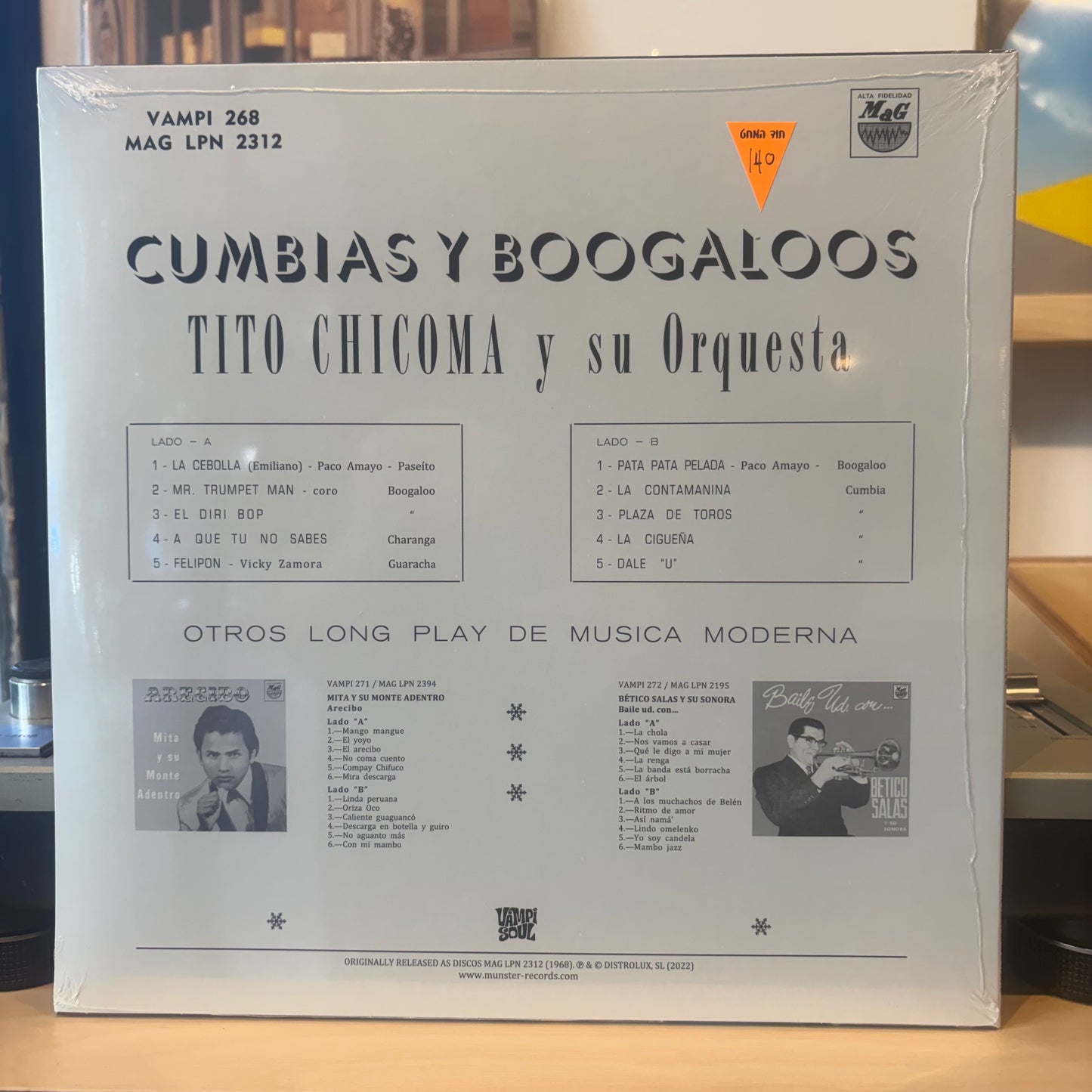 Tito Chicoma Y SU Orquesta - Cumbias Y Boogaloos