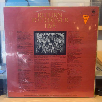 Return To Forever - Live