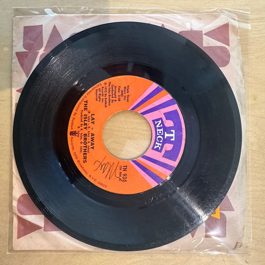 The Isley Brothers — Lay-Away / Feel Like The World 7"