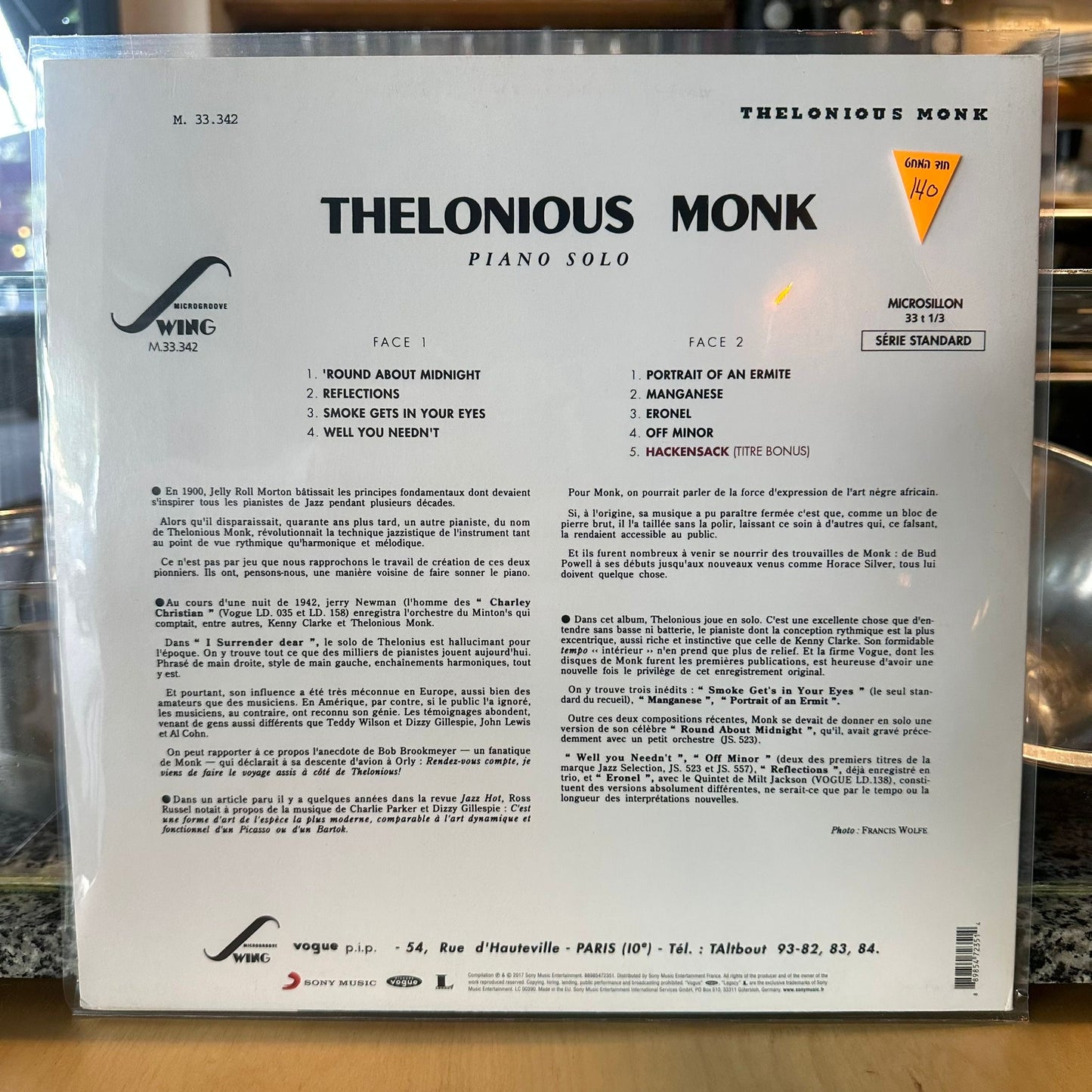 Thelonious Monk - Piano Solo