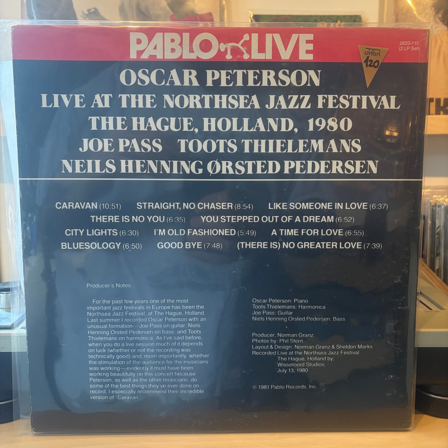 Oscar Peterson - Live At The Northsea Jazz Festival, The Hague, Holland, 1980