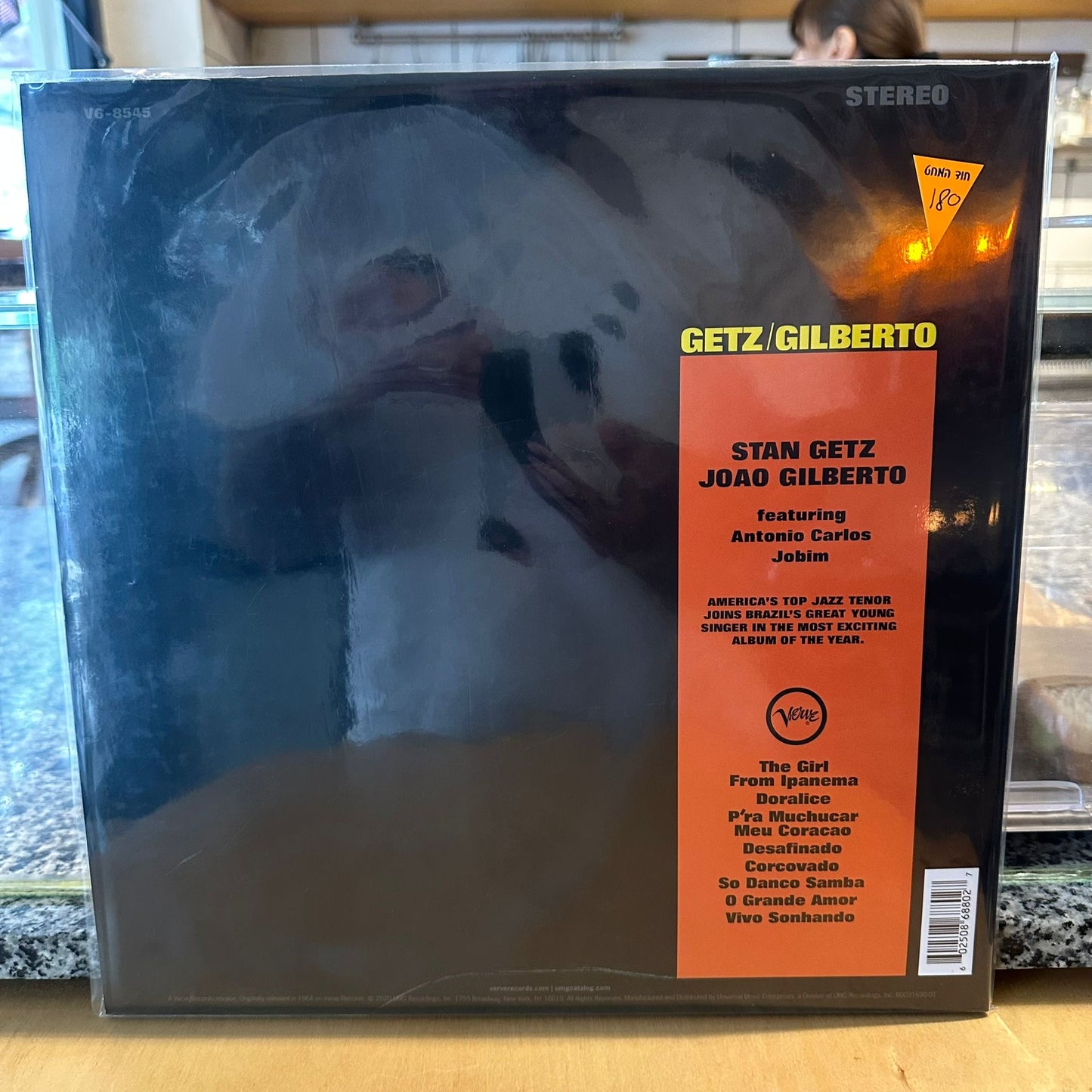 Stan Getz, Joao Gilberto Featuring Antonio Carlos Jobim - Getz / Gilberto