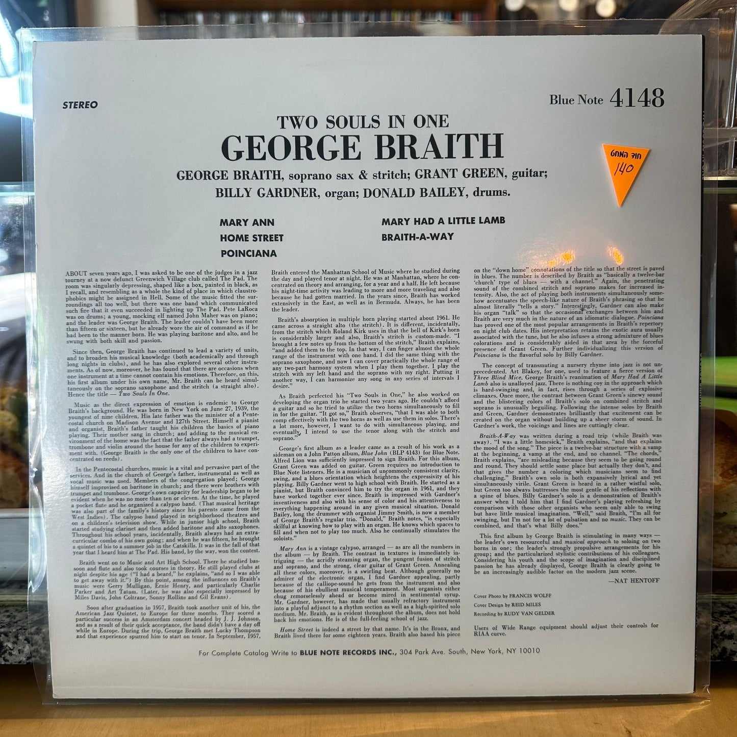 George Braith - Two Souls In One