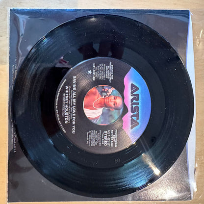 Whitney Houston - Saving All My Love For You (7")