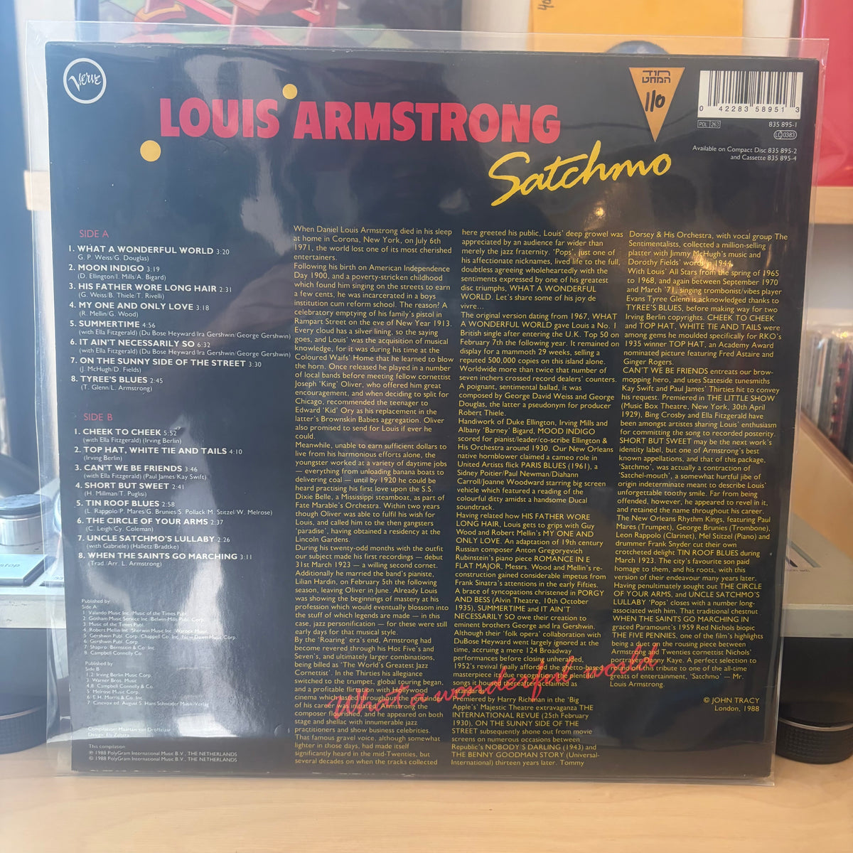 Louis Armstrong - Satchmo - What A Wonderful World