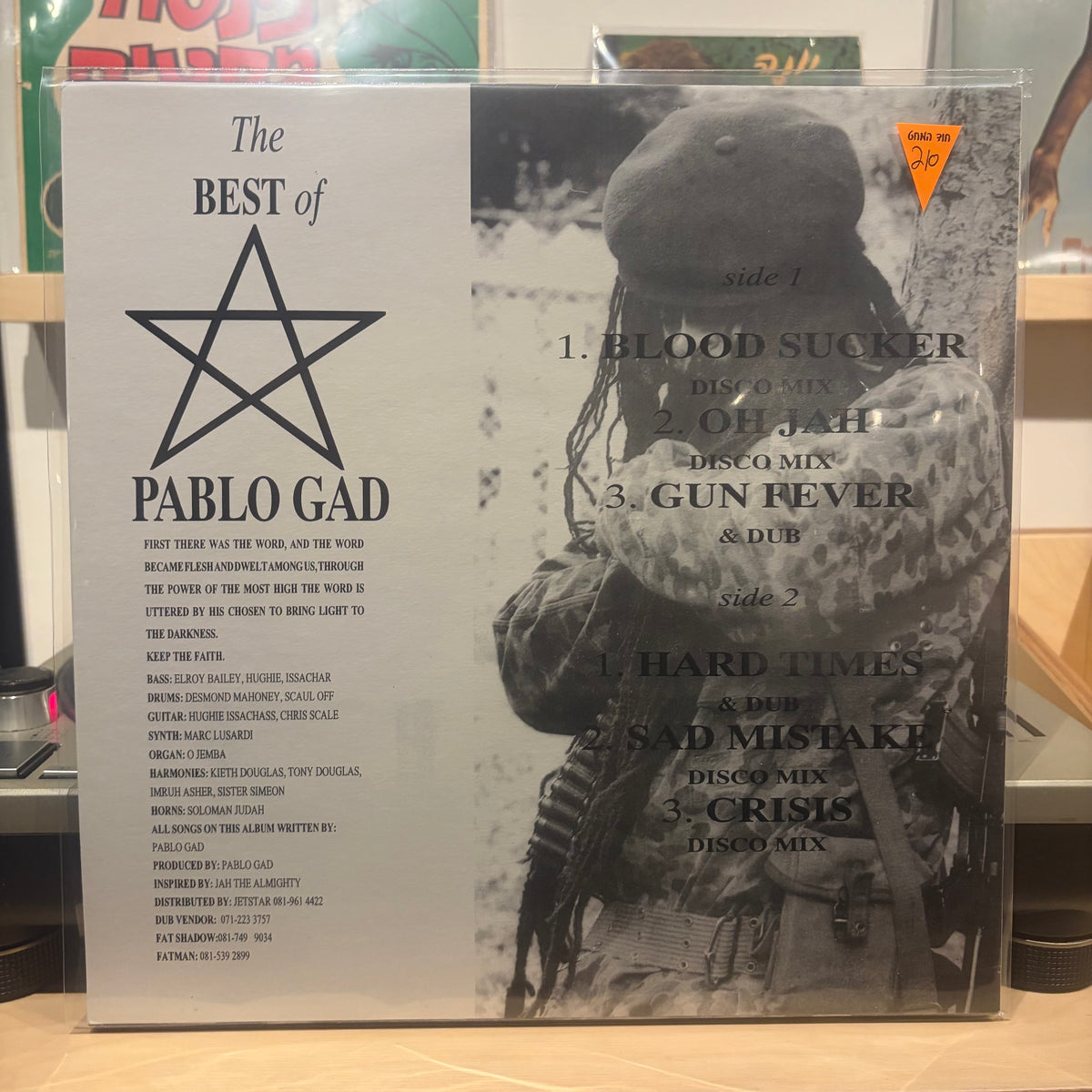 Pablo Gad - Best Of Pablo Gad (1977-1980)