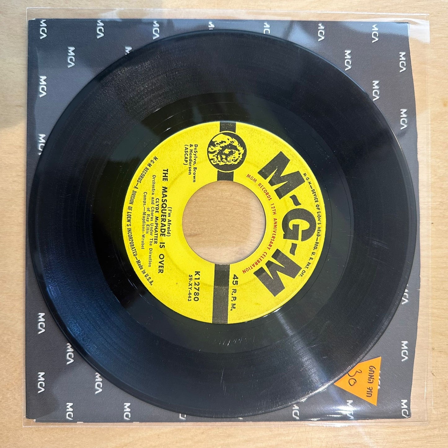 Clyde McPhatter — I Told Myself A Lie 7"