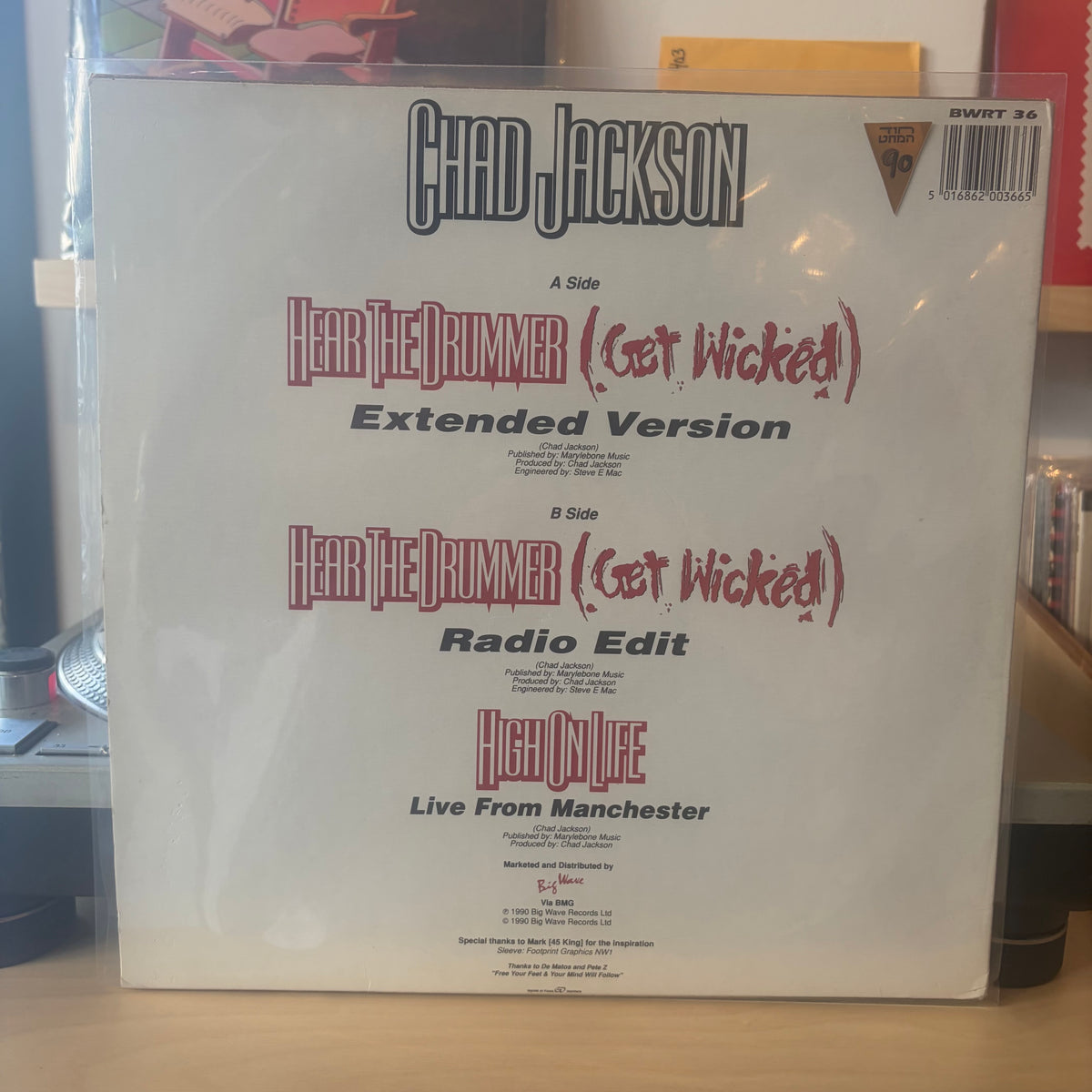 Chad Jackson - Hear The Drummer (Get Wicked)