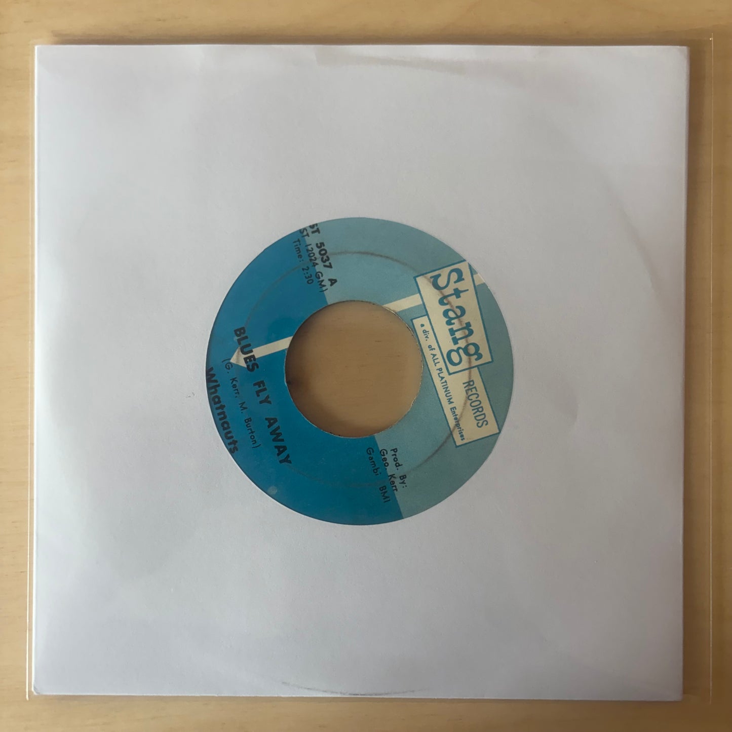 The Whatnauts - Blues Fly Away / Try Me 7