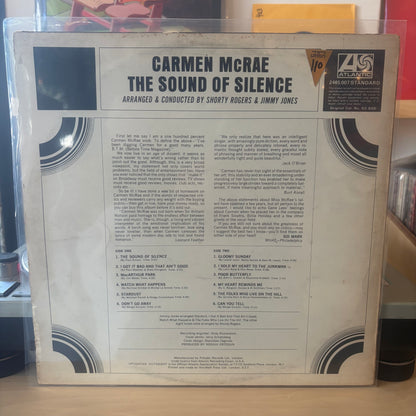 Carmen McRae - The Sound Of Silence