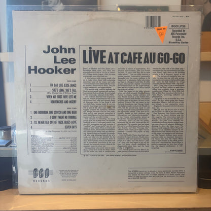 John Lee Hooker - Live At Cafe Au-Go-Go