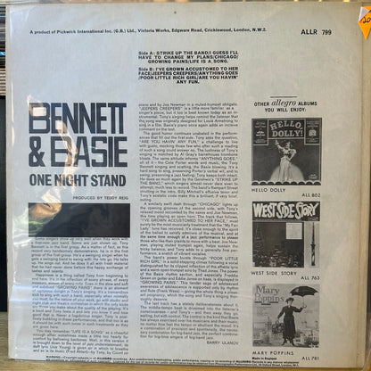 tony bennet & count basie - a one night stand