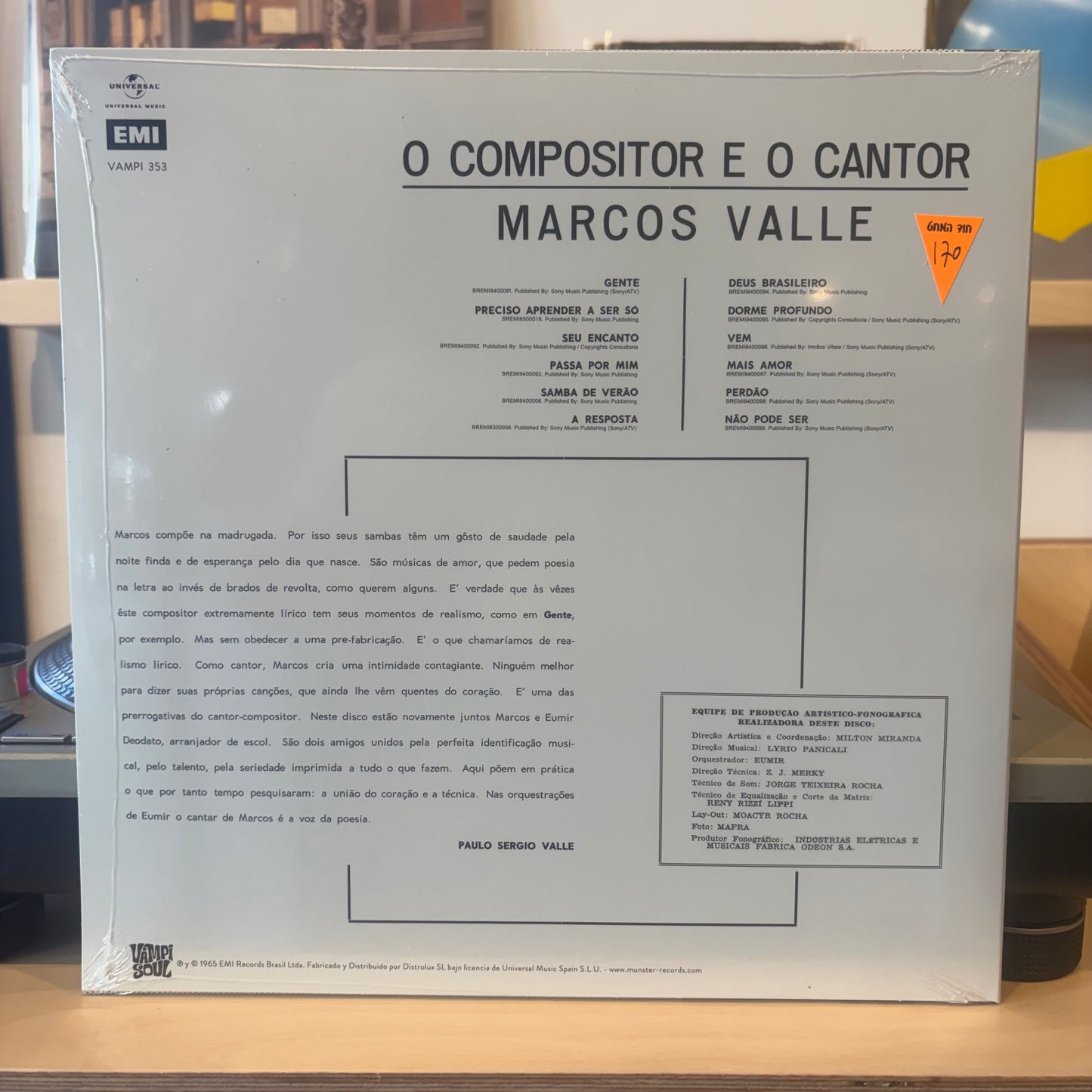 Marcos Valle - O Compositor E O Cantor