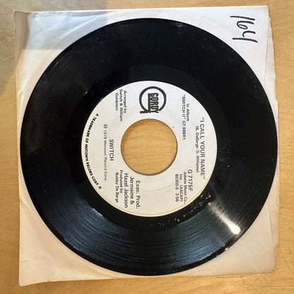 Switch - I Call Your Name (7", promo)