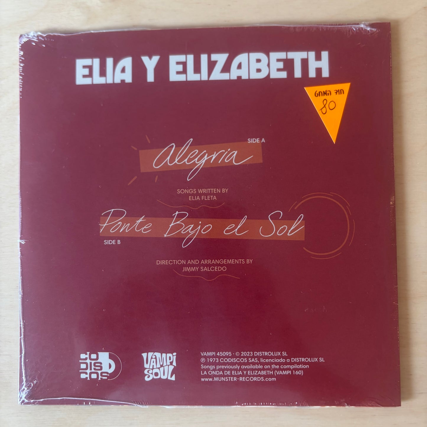 Elia y Elizabeth - Alegria / Ponte Bajo El SOL