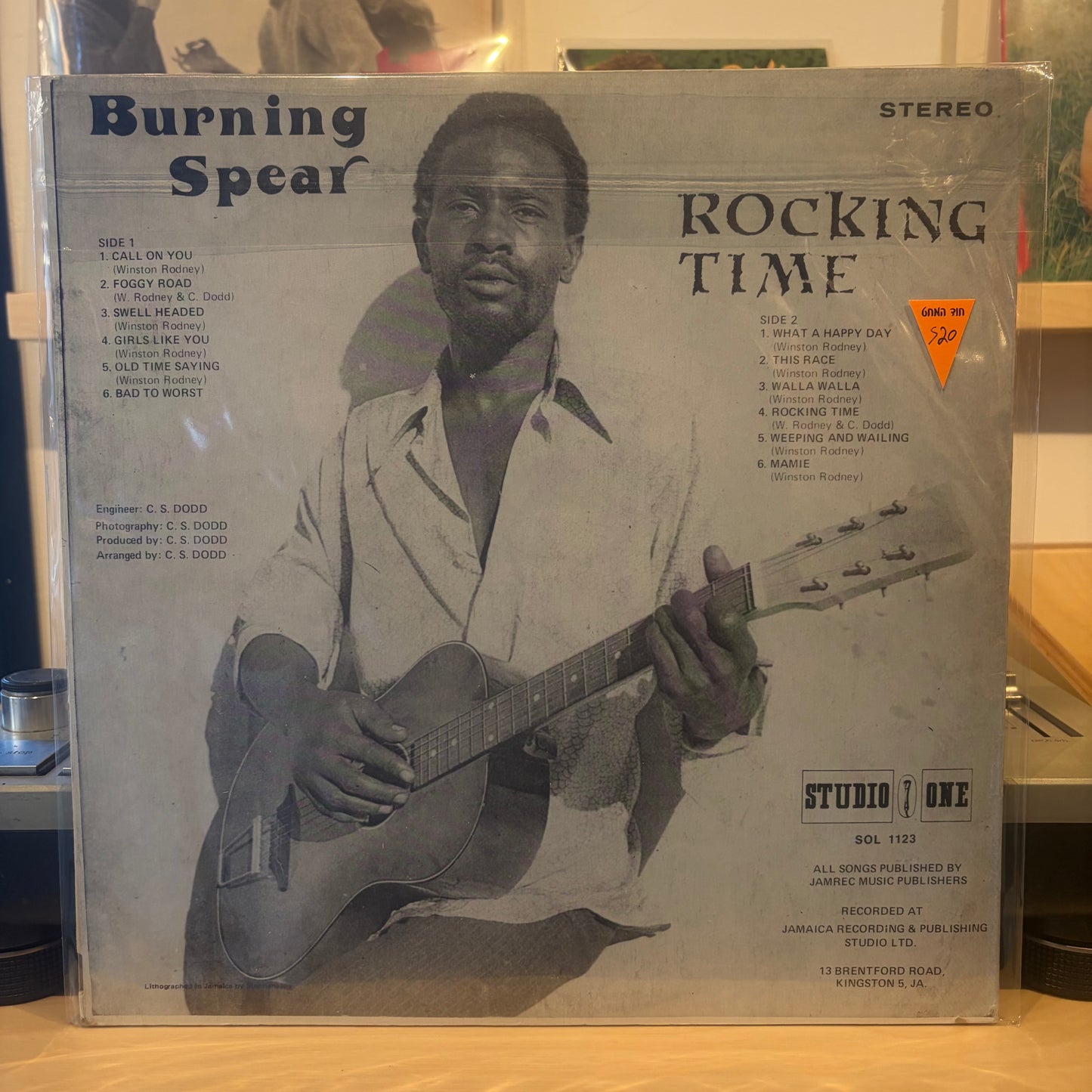 Burning Spear - Rocking Time