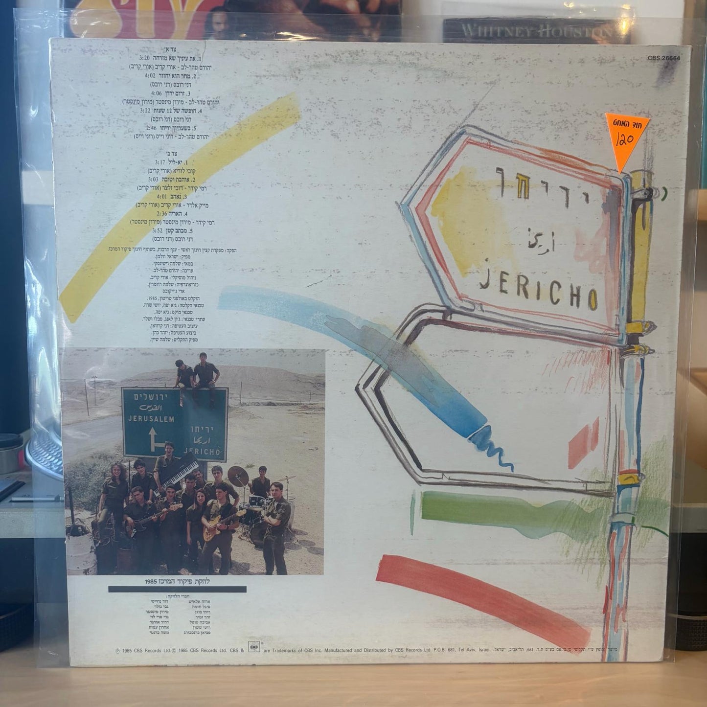 להקת פיקוד מרכז - בשערייך יריחו