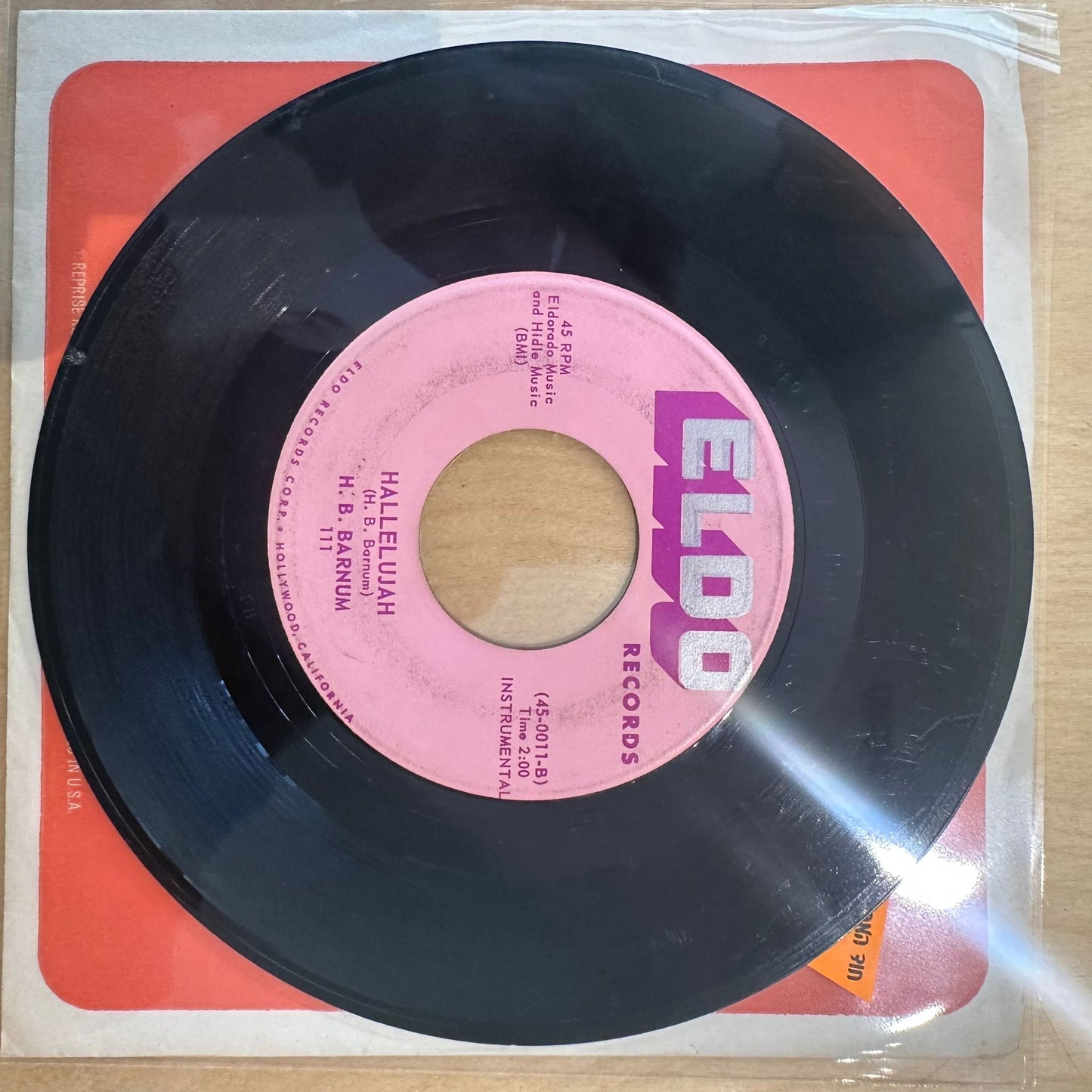 H.B. Barnum — Lost Love / Hallelujah 7"