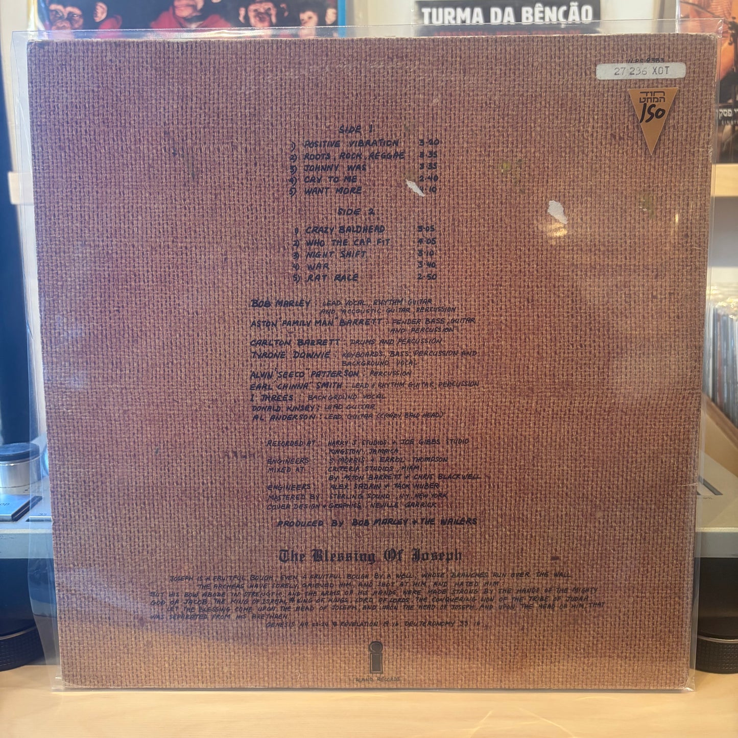 Bob Marley & The Wailers - Rastaman Vibration