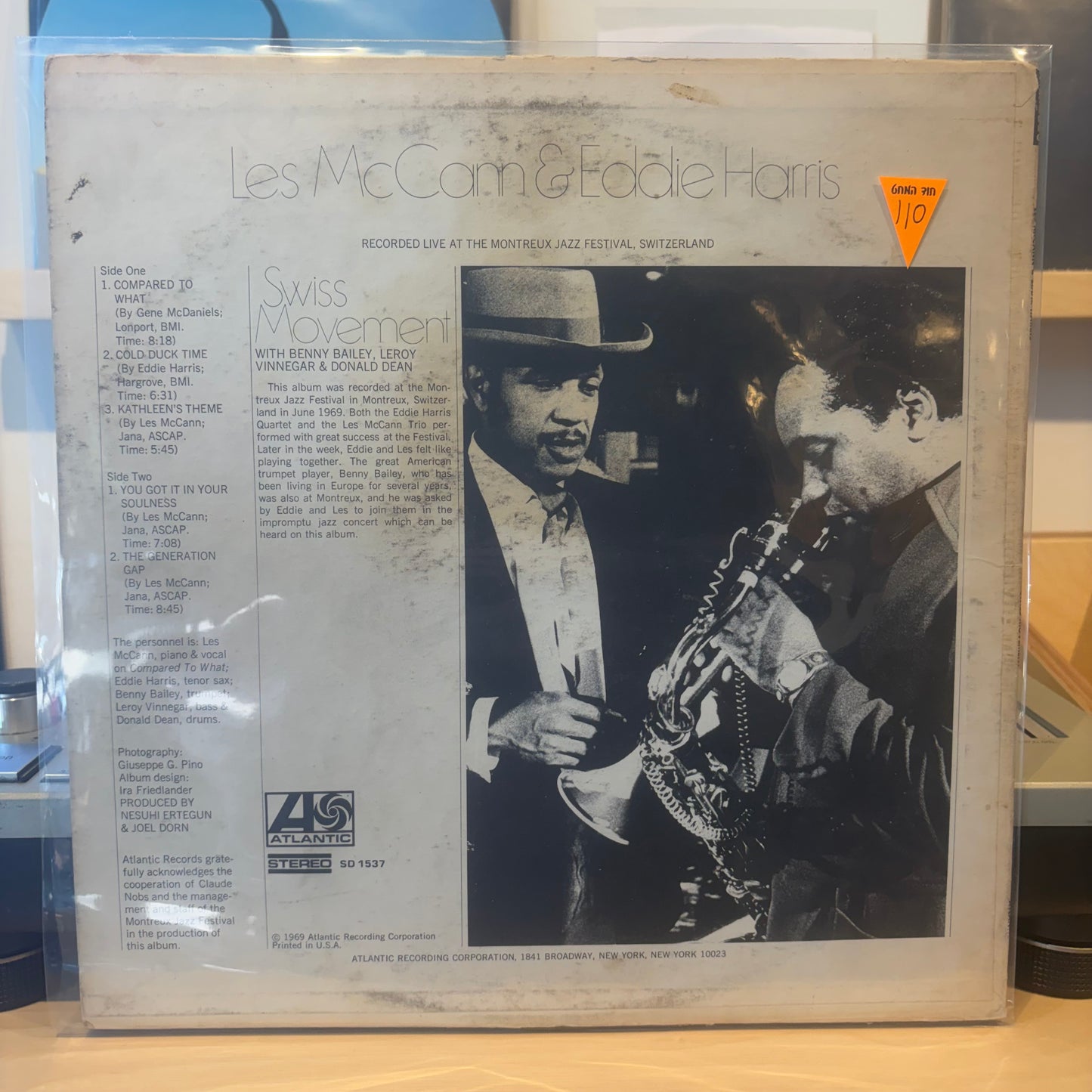 Les McCann & Eddie Harris - Swiss Movement