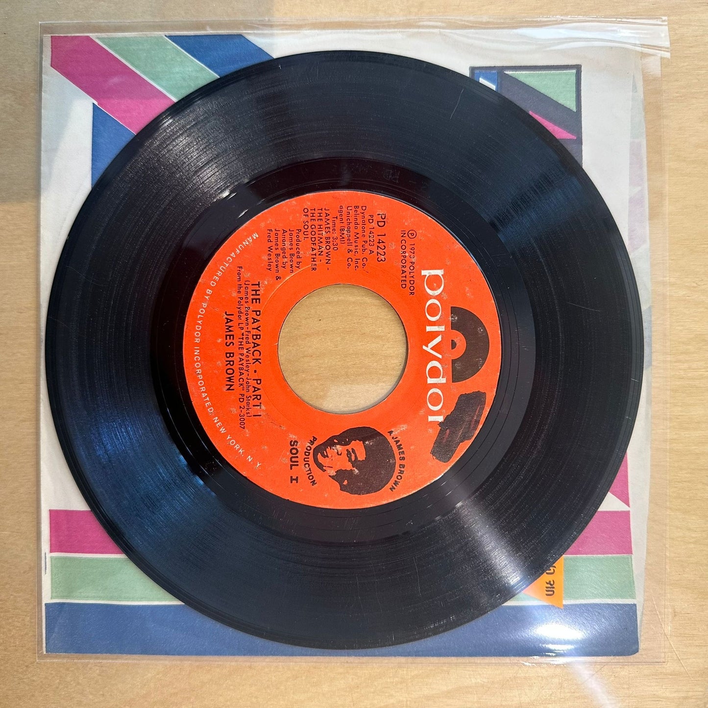 James Brown — The Payback 7"