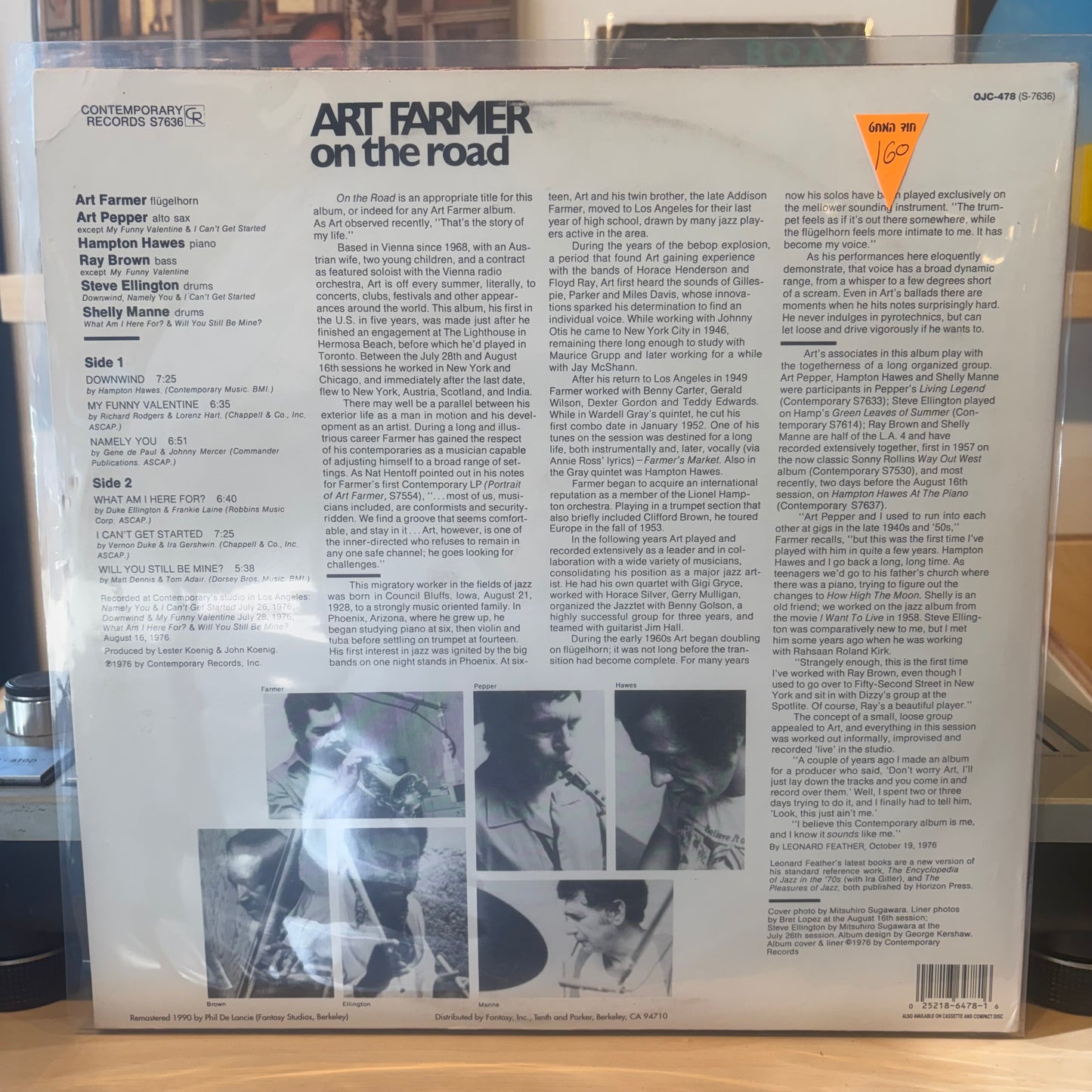Art Farmer - On The Road