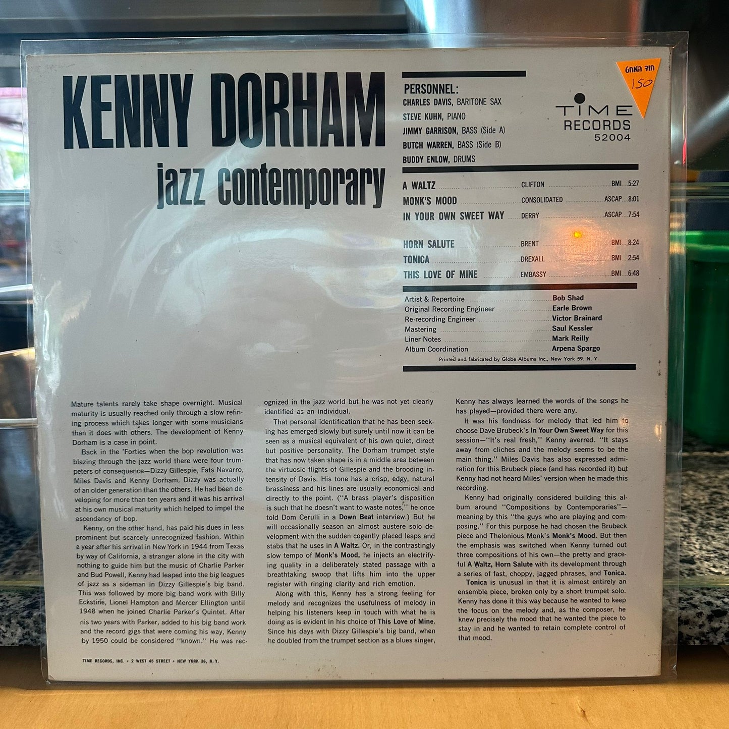 Kenny Dorham – Jazz Contemporary