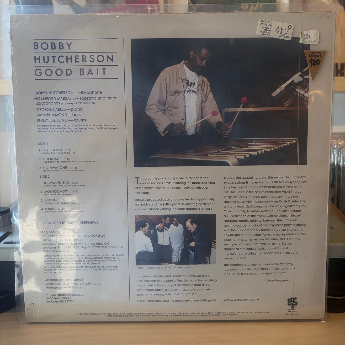 Bobby Hutcherson - Good Bait