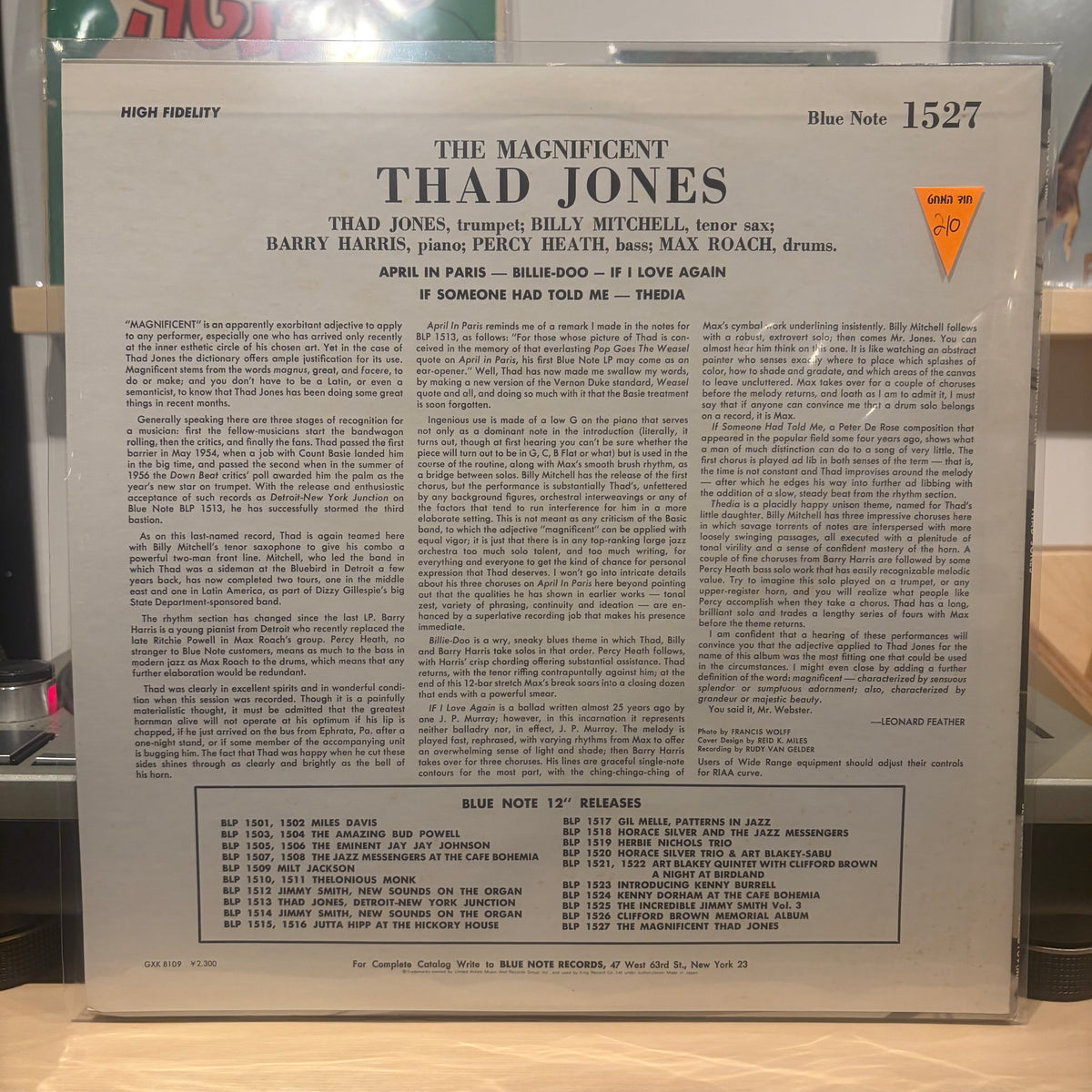 Thad Jones - Magnificent Thad Jones