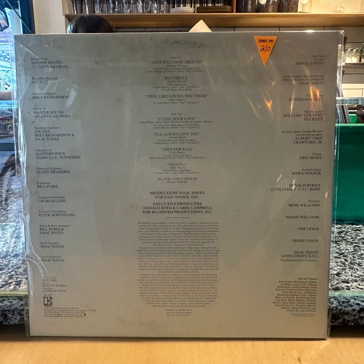 Donald Byrd & 125th Street, N.Y.C. – Love Byrd