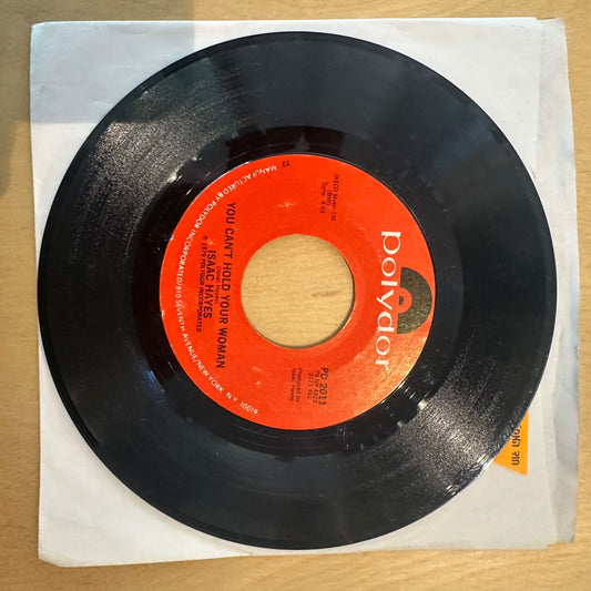 Isaac Hayes — Don't Let Go 7"