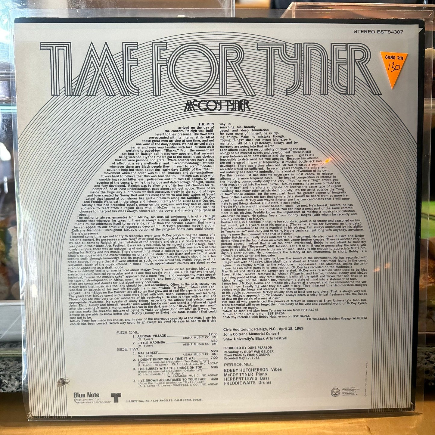 McCoy Tyner - Time For Tyner