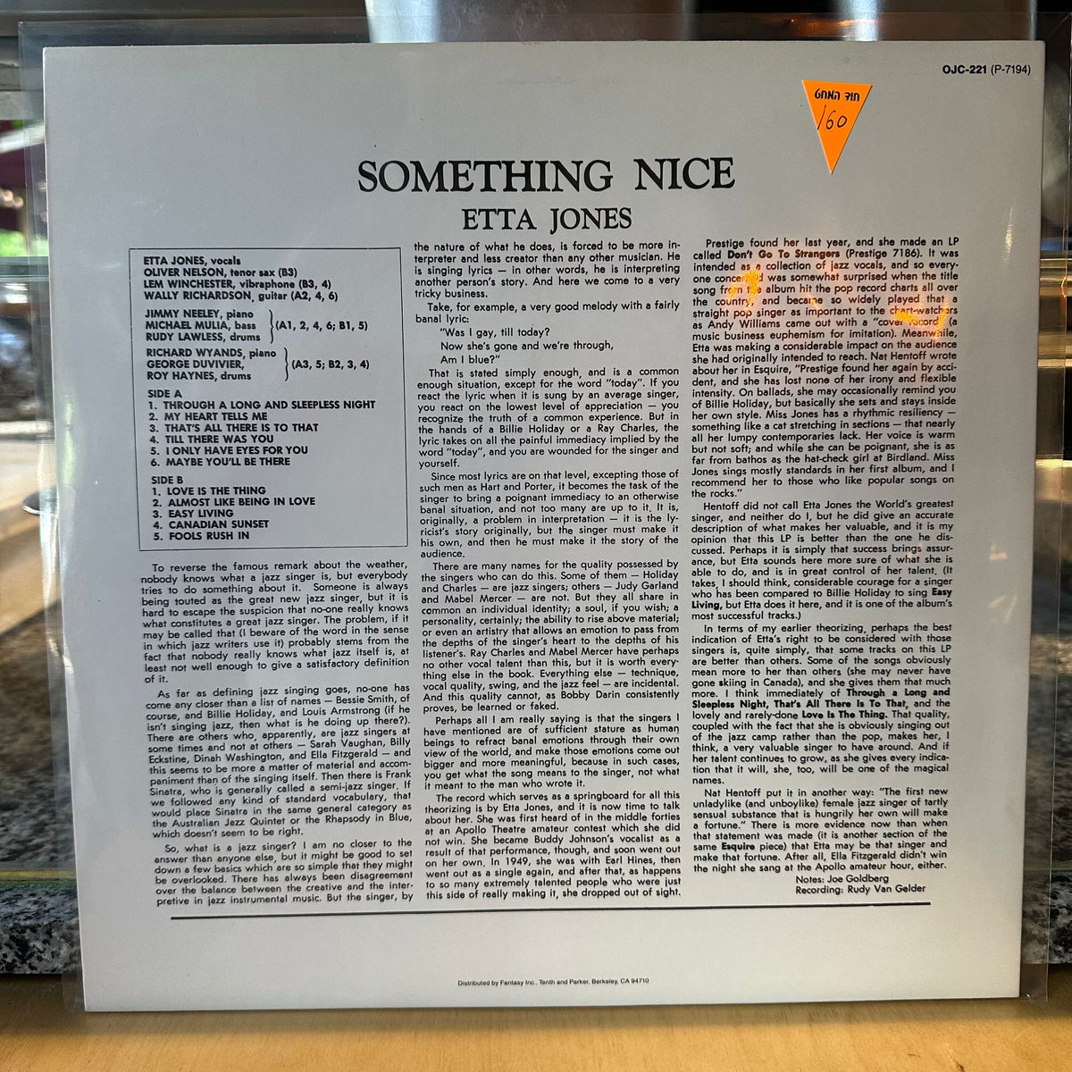 Etta Jones - Something Nice