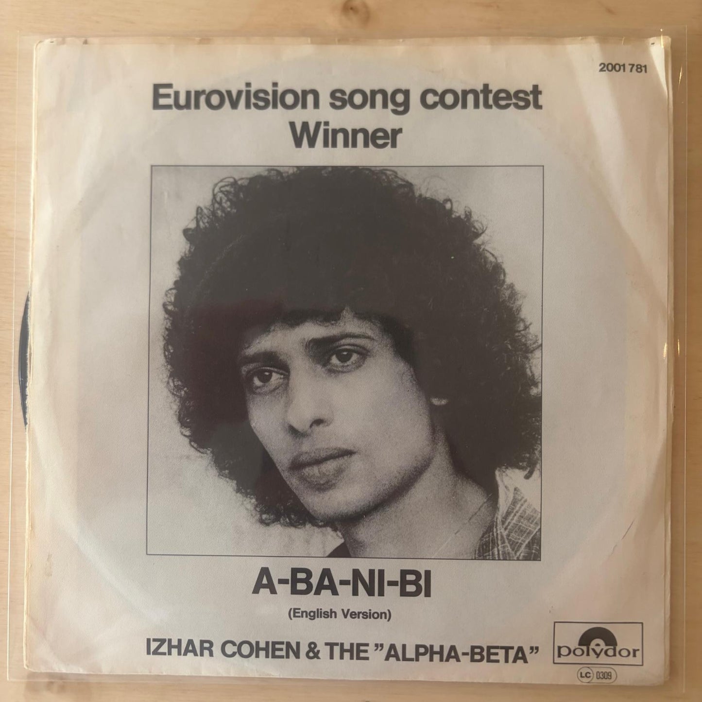 Izhar Cohen & The Alpha-Beta - A-Ba-Ni-Bi 7"