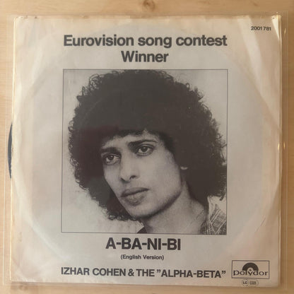 Izhar Cohen & The Alpha-Beta - A-Ba-Ni-Bi 7"