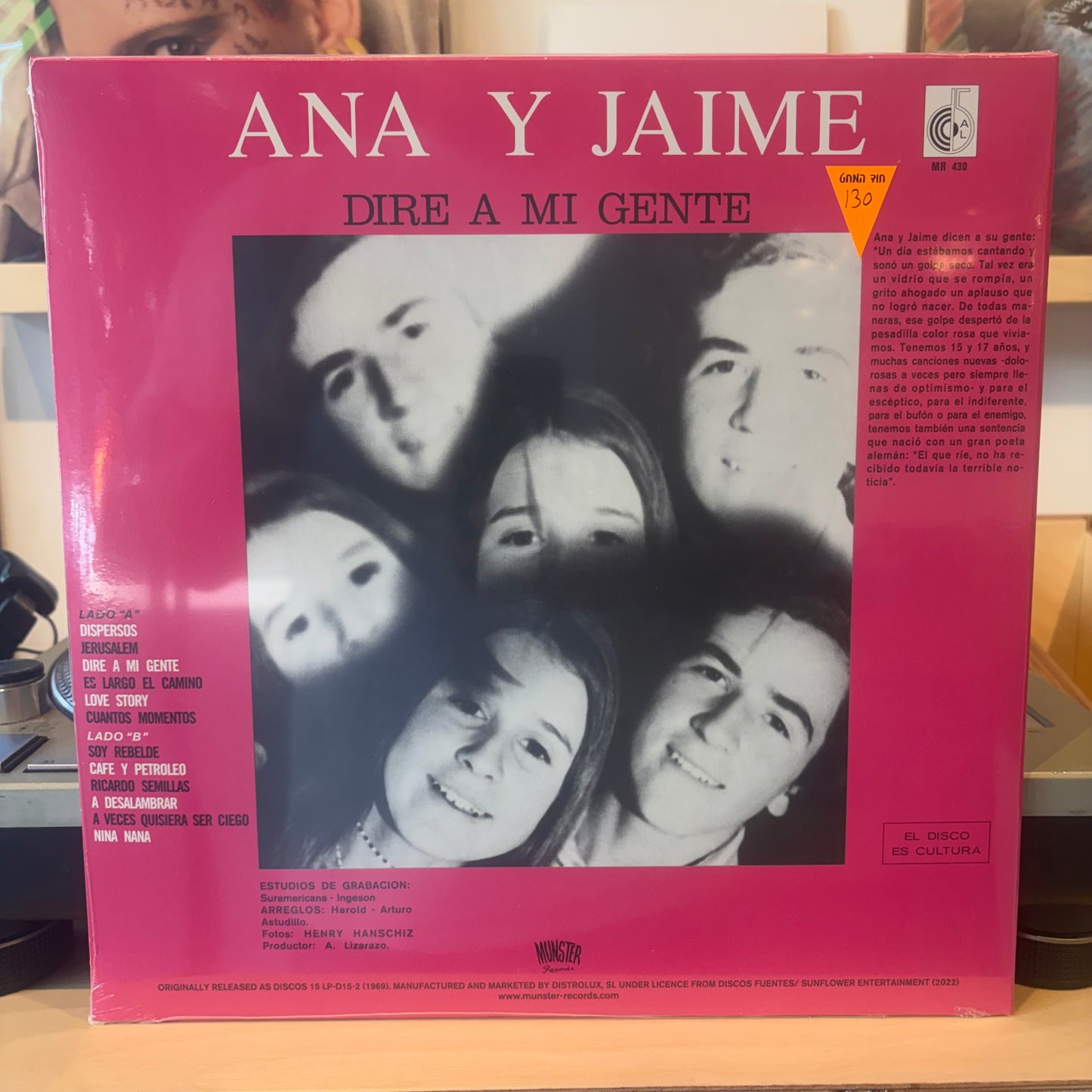 Ana y Jaime - Dire a MI Gente